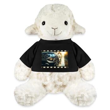 L’élégance dans les détails – Voiture moderne dans un environnement pluvieux - Mouton en peluche Annika MiniFeet® - noir - Devant
