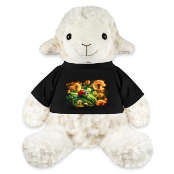 Ladybug in golden dandelion light - MiniFeet® Sheep Annika - black - Front