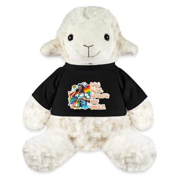 L’homme bon prend soin de lui-même - la joie de cuisiner - Mouton en peluche Annika MiniFeet® - noir - Devant