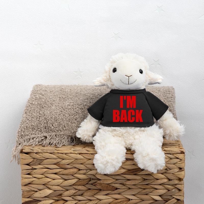 Im back Mouton en peluche Annika MiniFeet®