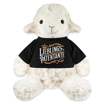Lieblings Patentante - MiniFeet® Schaf Annika - Schwarz - Vorne
