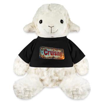 Cruising sign in rusty vintage look - MiniFeet® Sheep Annika - black - Front