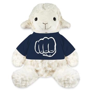 Fist clenched fist fist bump cool logo icon - MiniFeet® Sheep Annika - french navy - Front
