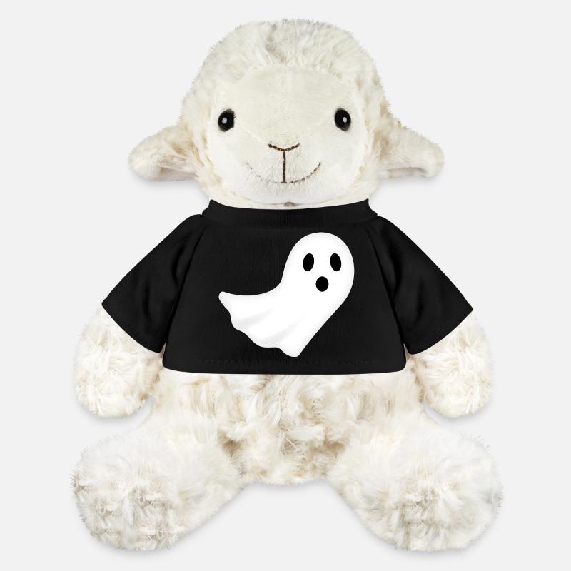 Ghost Halloween Night Ghost Spooky - MiniFeet® Sheep Annika - black