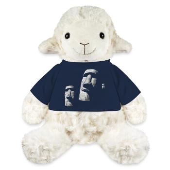 Moai Köpfe Osterinsel Polynesien - MiniFeet® Schaf Annika - French Navy - Vorne