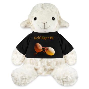 Racket Egg – Funny Egg Fight - MiniFeet® Sheep Annika - black - Front