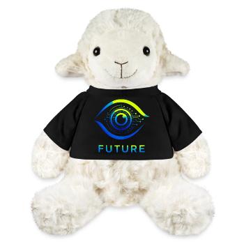 Futuristic Circle Technology Design - MiniFeet® Sheep Annika - black - Front