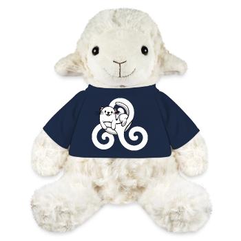 Bretonische Bretonische Hermine – Breizh Symbol Triskel - MiniFeet® Schaf Annika - French Navy - Vorne