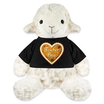 Lebkuchenherz Fescher Bua Tracht Bayern bayerisch - MiniFeet® Schaf Annika - Schwarz - Vorne
