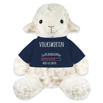 Économiste Études d’économie Profession Éducation - Mouton en peluche Annika MiniFeet® - bleu marine - Devant