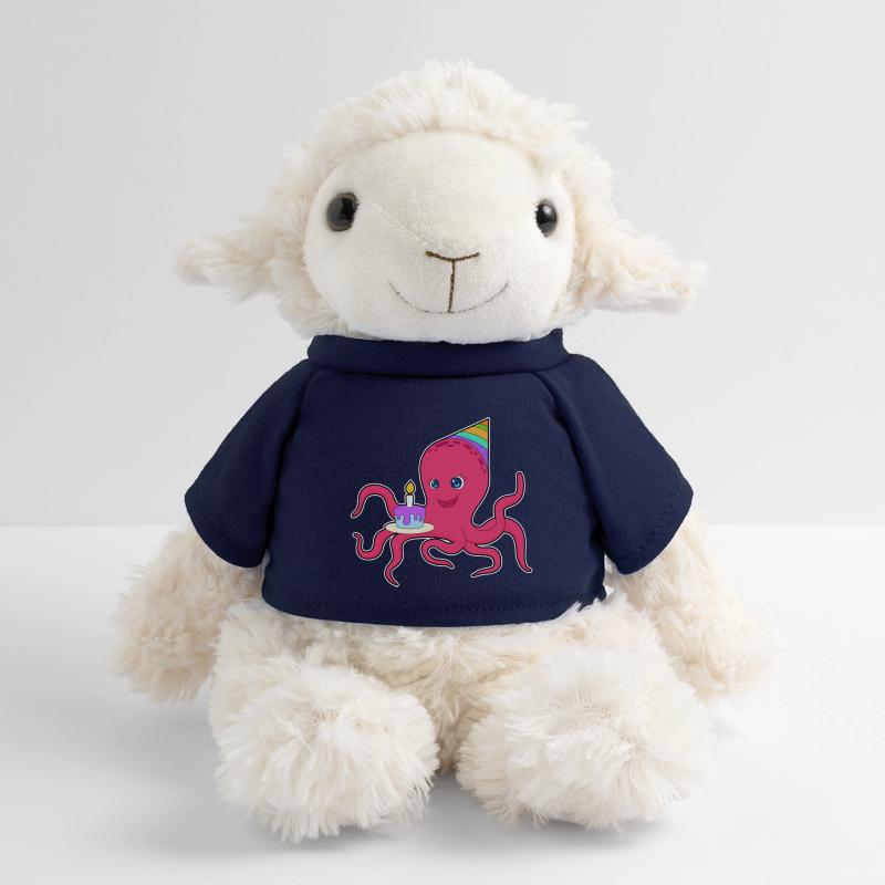Gâteau d’anniversaire pieuvre Mouton en peluche Annika MiniFeet®