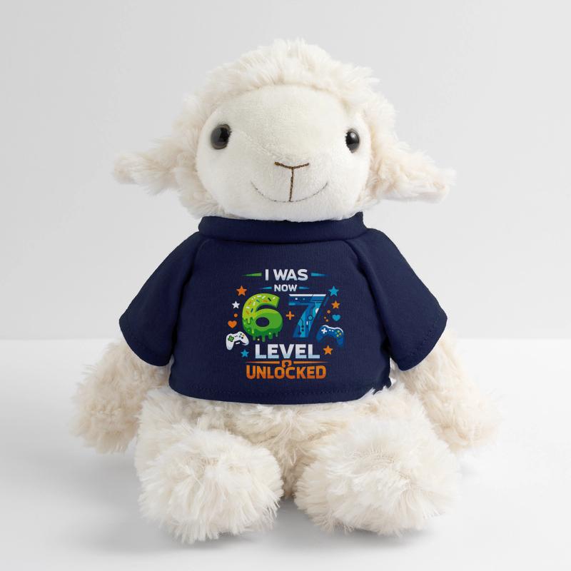 J’avais 6 Maintenant niveau 7 - 67 six sept Mouton en peluche Annika MiniFeet®