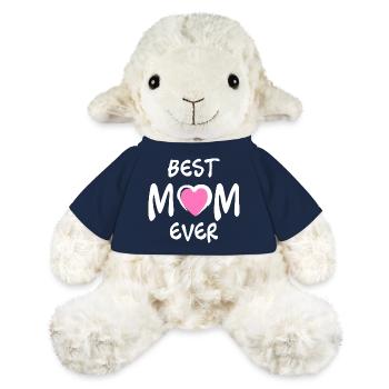 Meilleure chemise de maman – Cadeau pour les mamans - Mouton en peluche Annika MiniFeet® - bleu marine - Devant