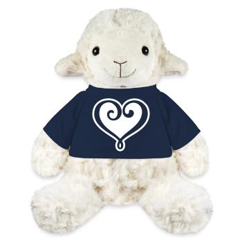 Herz Symbol - MiniFeet® Schaf Annika - French Navy - Vorne