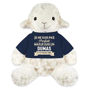 Je Ne Suis Pas Parfait Mais Je Suis Un Dumas Et... - Mouton en peluche Annika MiniFeet® - bleu marine - Devant