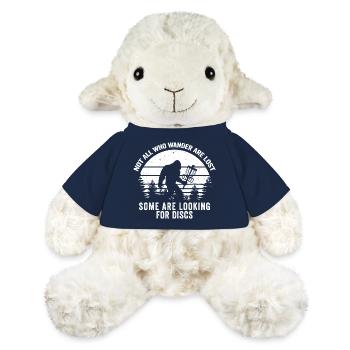 Sasquatch Chasseur de Disques - Mouton en peluche Annika MiniFeet® - bleu marine - Devant
