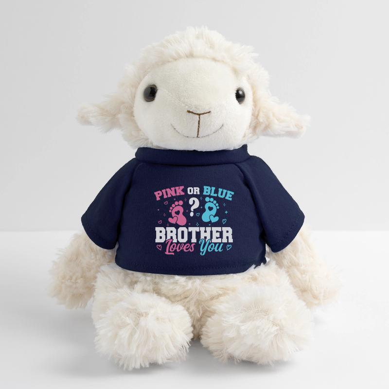 Rosa oder Blau Bruder liebt dich - Brother MiniFeet® Schaf Annika