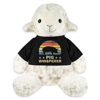 Pig Pigs - MiniFeet® Sheep Annika - black - Front