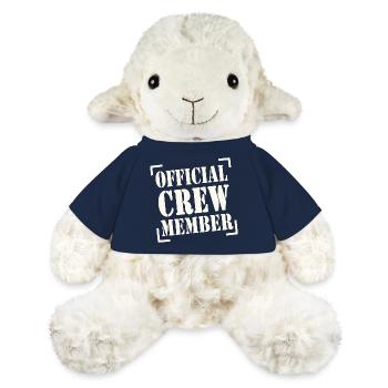 official crew member - Mouton en peluche Annika MiniFeet® - bleu marine - Devant