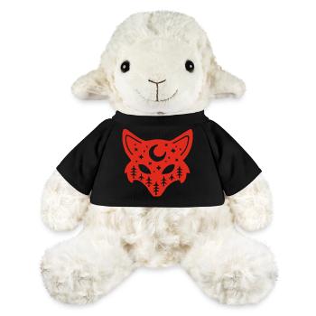 Rotfuchs-Totem der Natur - MiniFeet® Schaf Annika - Schwarz - Vorne