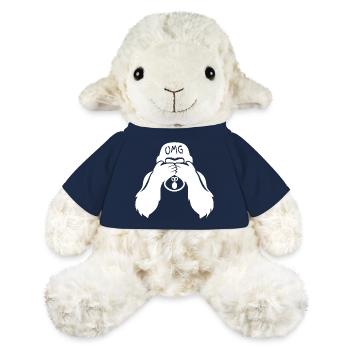 Witziger Gorilla OMG Affe - MiniFeet® Schaf Annika - French Navy - Vorne