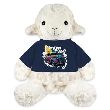 Farbiger Oldtimer Spritzer - MiniFeet® Schaf Annika - French Navy - Vorne