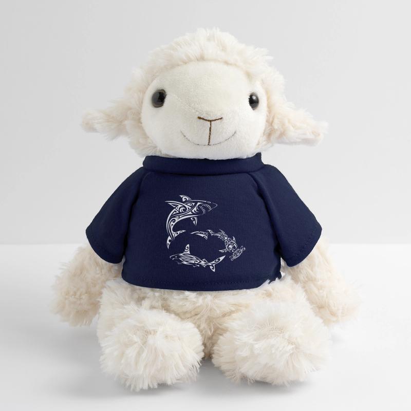 Requins polynésiens blancs Mouton en peluche Annika MiniFeet®