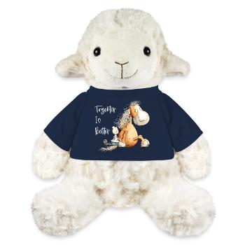 Together Is Better Horse Horse Friend Gift - MiniFeet® Sheep Annika - french navy - Front