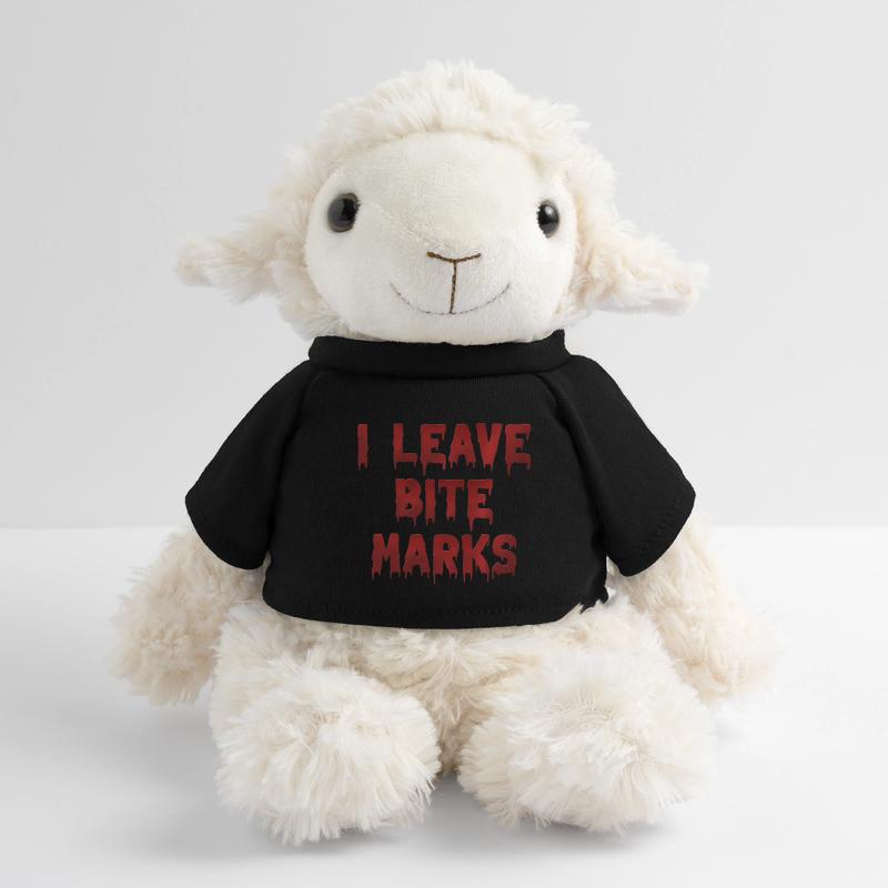 Traces de sang de la marque de morsure Mouton en peluche Annika MiniFeet®
