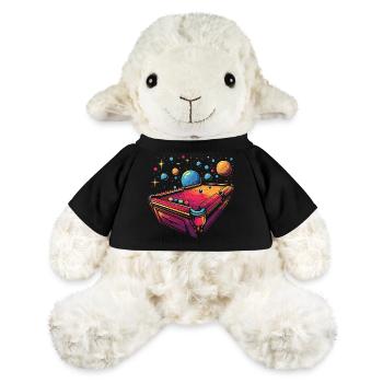 Billard Cartoon Stil - MiniFeet® Schaf Annika - Schwarz - Vorne