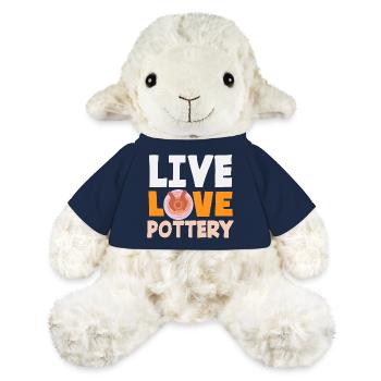 Live Love Pottery Art Lover - MiniFeet® Sheep Annika - french navy - Front