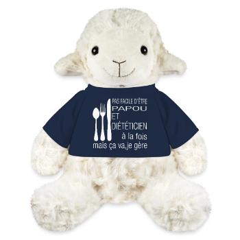 Papua and dietician – I manage! - MiniFeet® Sheep Annika - french navy - Front