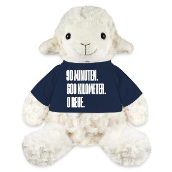 Schwarz hinten  - MiniFeet® Schaf Annika - French Navy - Vorne