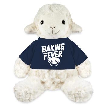 Backfieber Logo mit Kochmütze - MiniFeet® Schaf Annika - French Navy - Vorne