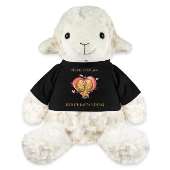 PEACE, LOVE AND BIRDERSTANDING - MiniFeet® Sheep Annika - black - Front