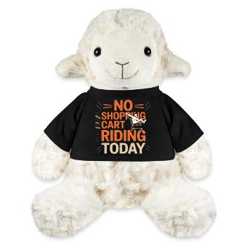 No shopping cart driving today funny statement - MiniFeet® Sheep Annika - black - Front