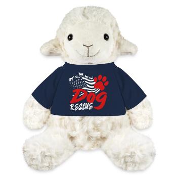 Adopt American Flag Dog Rescue Usa and - MiniFeet® Sheep Annika - french navy - Front