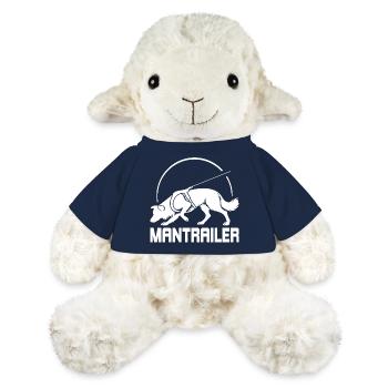 Chien de recherche BORDER Collie MANTRAILER - Mouton en peluche Annika MiniFeet® - bleu marine - Devant