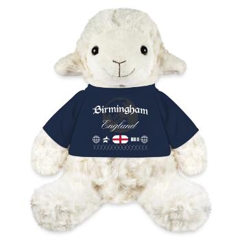 Birmingham England Streetwear Reise Souvenir - MiniFeet® Schaf Annika - French Navy - Vorne