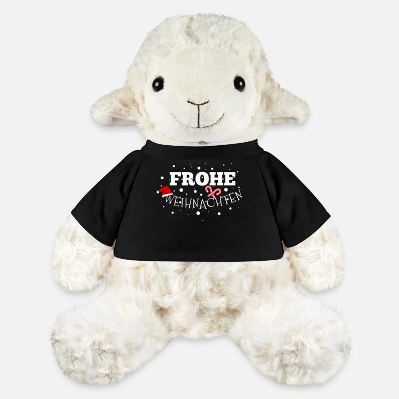 Joyeux noel - Mouton en peluche Annika MiniFeet® - noir