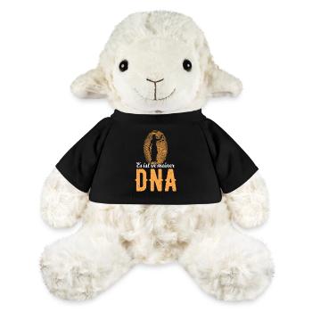Justiz DNA Justitia Gerechtigkeit Anwalt Richter - MiniFeet® Schaf Annika - Schwarz - Vorne