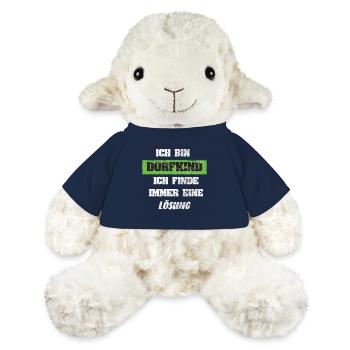 Ich bin Dorfkind Ich finde immer eine Lösung - MiniFeet® Schaf Annika - French Navy - Vorne