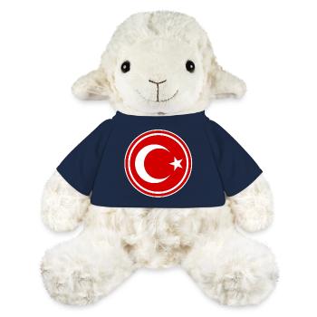 Türkei Flagge rund - MiniFeet® Schaf Annika - French Navy - Vorne
