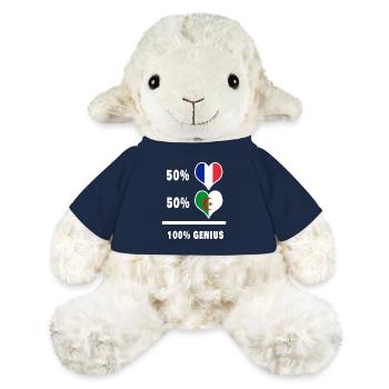 France and Algeria 100% awesome / gift - MiniFeet® Sheep Annika - french navy - Front