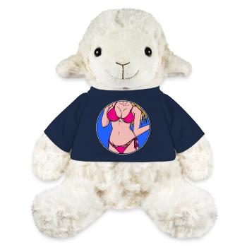 Surfergirl Bikini Urlaub Strand Meer Sommer Sonne - MiniFeet® Schaf Annika - French Navy - Vorne