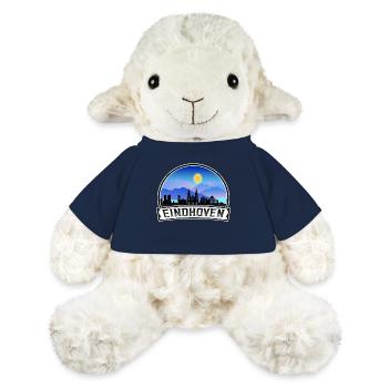 Eindhoven Netherlands Skyline Vintage Sunset Trave - MiniFeet® Sheep Annika - french navy - Front