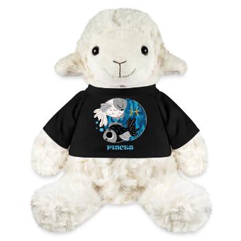 Zodiac sign Pisces - MiniFeet® Sheep Annika - black - Front