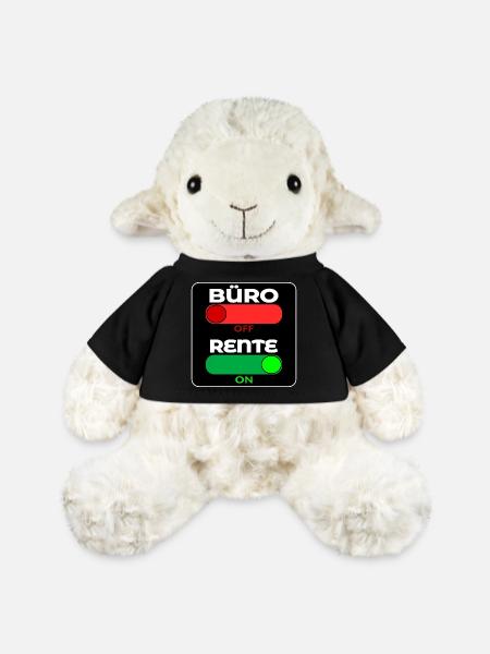 Abschiedsgeschenke für Rentner - RENTE - MiniFeet® Schaf Annika - Schwarz