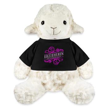 Éducateur passionné - Mouton en peluche Annika MiniFeet® - noir - Devant