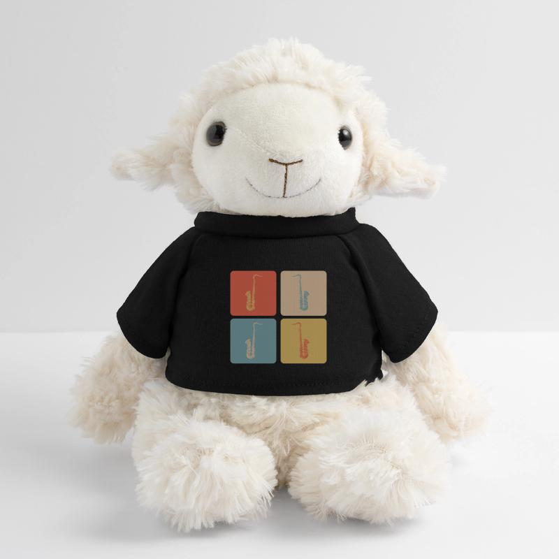 Design de saxophone Mouton en peluche Annika MiniFeet®